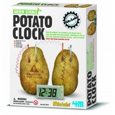 Картофельные часы - Часы работающие от двух картофелин